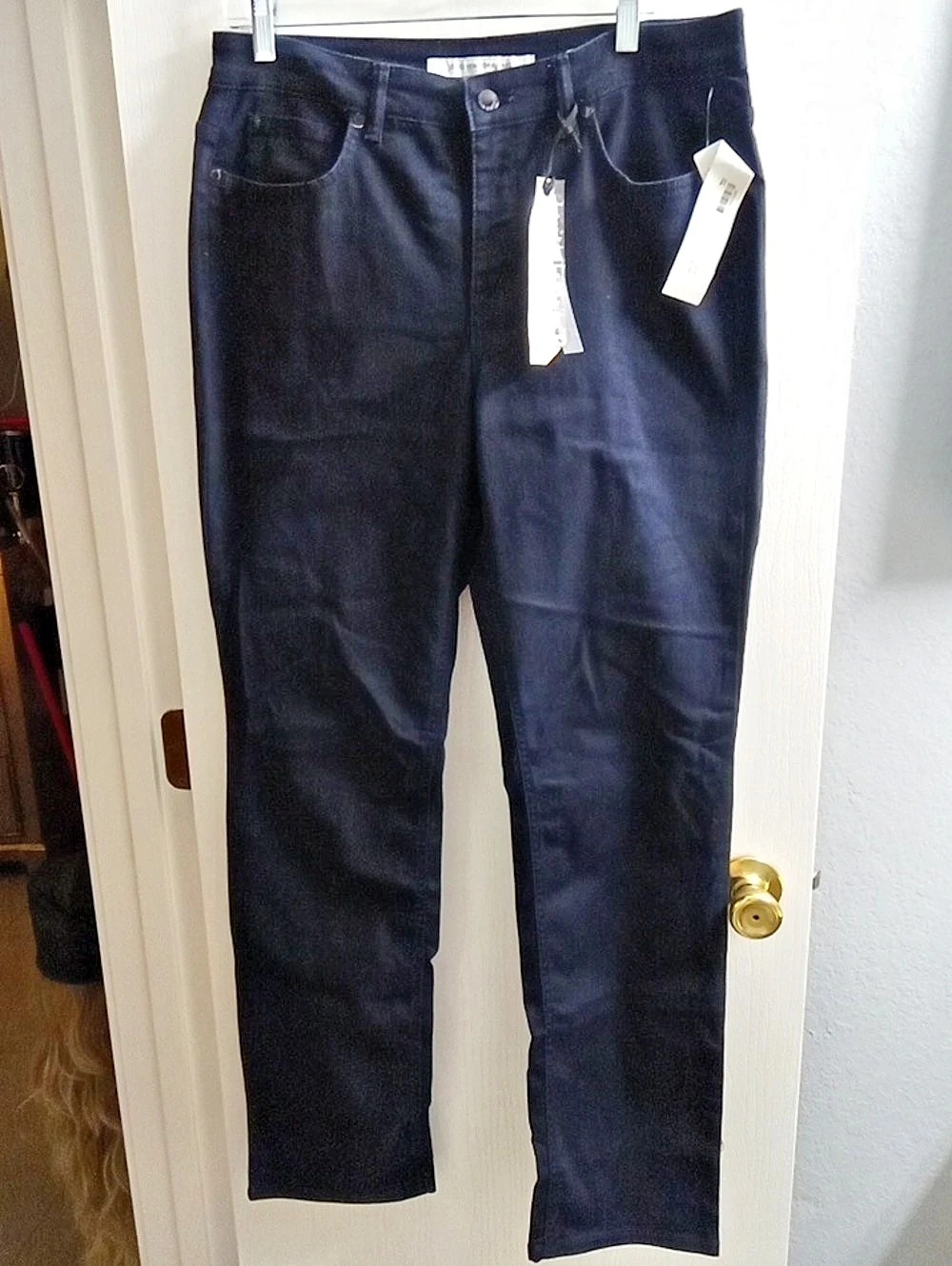 Jones New York Straight Leg Jeans in Blue NWT